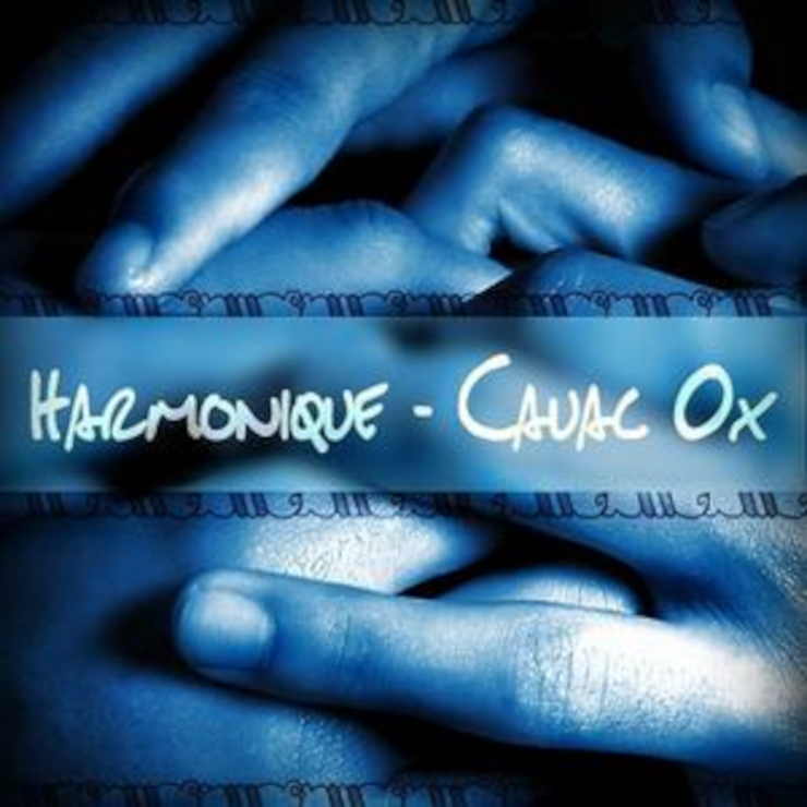 The album art, featuring various intertwined fingers